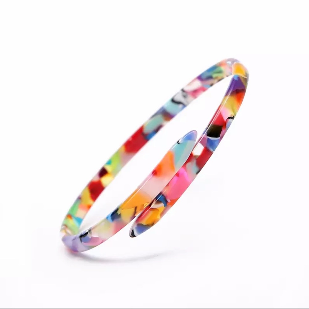 Colorful Resin Bangle